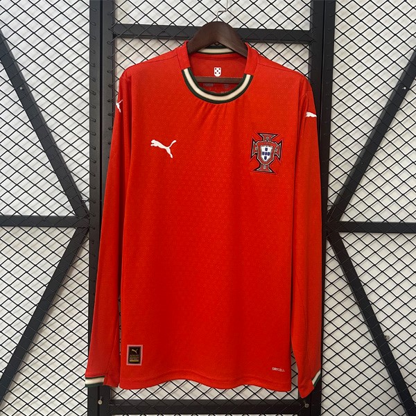 Tailandia Camiseta Portugal Replica Primera Ropa ML 2025